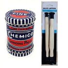 Chemico Valve Grinding Paste Fine Coarse Grade 100g. And Lapping Stick Tool Set