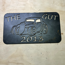 The Gut 2013 Car Club Plaque