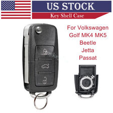 Key Fob Shell For Vw Passat Golf Mk4 Mk5 Beetle Jetta 2006 2007 2008 2009 2010