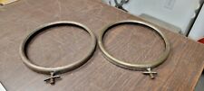 1928 1929 Model A Ford Vintage Antique Headlight Brass Rings Hot Rod