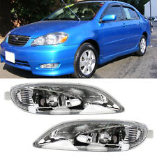Fits 2005-2008 Toyota Corolla 2002-2004 Camry Left Right Fog Lamps Lights Pair