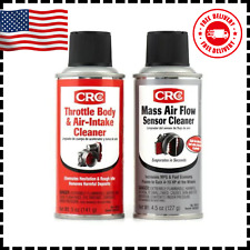 Crc Mass Air Flow Throttle Body Single-use Cleaner Twin Pack Kit Fast Delivery
