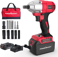 Powersmart Brushless Cordless Impact Wrench 12 In. With Friction Ring 4.0ah