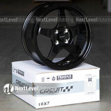 1 Circuit Performance Cp22 16x7 4x100 35 Gloss Black Wheel Spoon Style Sw388