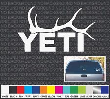 Yeti Elk Deer Hunting Boat Cooler Car Truck Window Decal Sticker Laptop 7