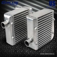 Twin Turbo Dual Side Mount Aluminum Intercoolers Fit For 90-96 Nissan 300zx
