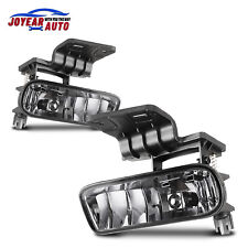 Fog Lights For 1999-2002 Chevy Silverado 1500 2500 Clear Bumper Lamp Replacement