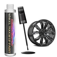 Black Rim Touch Up Paint Car Wheels Scratch Repair Glossy Surface Damage
