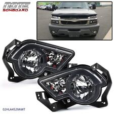 Fog Lights Fit For Chevy Avalanche 2002-2006 With Body Cladding Pair Wbrackets