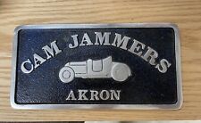 Car Club Plaque Cam Jammers Akron Ohio 1932 Ford Roadster 1949 Mercury Hot Rod