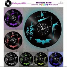 Led Clock Batman Led Light Vinyl Record Wall Clock. Usa Stock