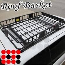 61 Roof Top Basket Cross Bars Mount Extension Cargo Rack Carrier Fit Chevy
