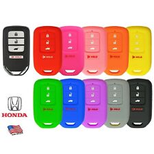 Silicone Protective Rubber Keyless Remote Fob Smart Key Cover Case For Honda