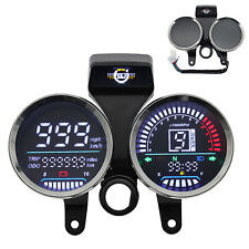 Motorcycle Speed Tachometer For Suzuki Gn 125 Digital Meter Assembly Speedometer
