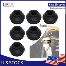 6x Universal Hq Rubber Tie Rod End Ball Joint Dust Boots Dust Cover-boot Gaiters