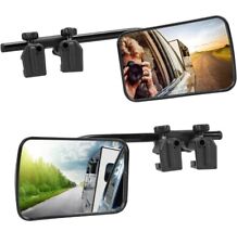 Extension Clip-on Towing Mirrors Cars Trailer Van Suv Trucks Touring 1 Pair