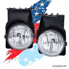 2x Bumper Fog Lights Lamps Lr Fit For 03-07 Gmc Sierra 1500 2500 3500 Pickup