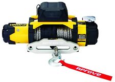 12000 Lb Dual Speed Winch Wsynthetic Rope And 2-in-1 Wireless Remote
