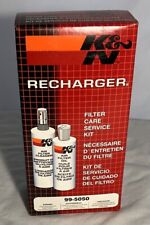 Kn Recharger Air Filter Care Service Kit With Oil Power Clean 99-5050