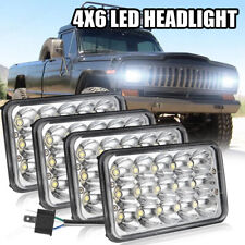 4x6 Inch Led Work Light Bar Spot Driving Fog Lamp For Jeep Truck Tractor Suv 4x