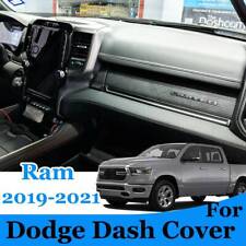 For Dodge Ram 1500 2500 3500 Dash Cover Mat Dashmat 2019 2020 2021 Black