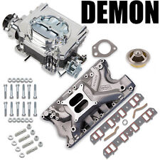625 Cfm Street Demon Carburetor Ford 302 Sbf Manifold Combo Kit Demon