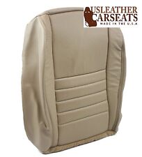 2001 2002 Ford Mustang Gt Convertible V8 -driver Bottom Leather Seat Cover Tan