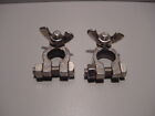 Pair Solid Brass Stainless Marine Battery Cable Terminals Wwing Nuts