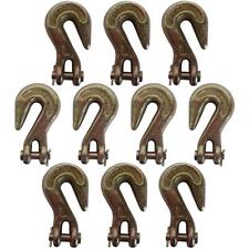10 Pack 516 Clevis Grab Hooks Wrecker Tow Chain Flatbed Truck Trailer