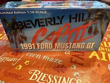 Gmp 1991 Ford Mustang Gt Convertible Beverly Hills Cop Iii 118 Diecast New