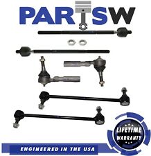 All Inner Outer Tie Rods Front Sway Bar Links Grand Caravan Town Country