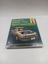 Haynes Repair Manual 1987 - 1994 Dodge Shadow Plymouth Sundance Duster 30055