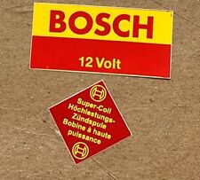 Bosch Sticker Decals Blue Ignition Coil 12v For Bmw Vw Porsche Mercedes Opel
