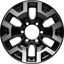 Wheel For 2016-2021 Toyota Tacoma 16x7 Alloy 6-slot 6-139.7mm Charcoal Machined