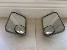 Two Chrome Yankee Ford Chevy Pick Up Truck Side Mirrors Vintage 1970 1969 C10