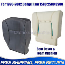 For 1998-2002 Dodge Ram 1500 2500 3500 Driver Bottom Seat Cover Foam Cushion