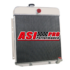 4row Aluminum Radiator Fit 1949 1950 Plymouth Deluxe Special Deluxe Suburban