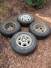 Lt235 75r15 Used Radial Txs  All Terrain 104101q C With Used Silver Rim