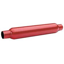 Flowtech 50252 Glasspack Muffler Red Hot 2 12 Inlet2 12 Outlet Red Steel