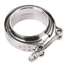 Lencool Racing 2.25 Inch V Band Clamp With Flange Male Female Stainless Steel