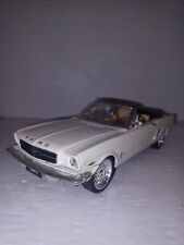 Sunnyside 1964 Ford Mustang Ss7711 Die Cast Car Cream Color Convertible 7in.