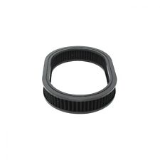12 Oval Air Cleaner Super Flow Replacement Black Washable Element Black