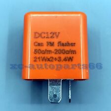 2-pin 12v Electronic Led Flasher Relay Fix Turn Signal Bulbs Hyper Flash Issue