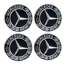 4pcs Wheel Centre Hub Caps 75mm Fit For Mercedes Benz A B C E S M Class Ml Gla
