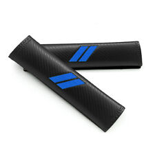 2x Blue Car Safety Seat Belt Shoulder Pad Cover For Dodge Challenger Accessory