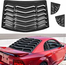 Rearside Window Louver For Ford Mustang 1999-2004 Windshield Sun Shade Cover Gt