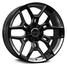 Carroll Shelby Wheels Black With Silver 22x9.5 For 2005-2021 F150 Cs45-395512-bs