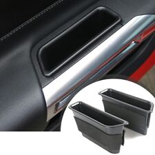 2pcs Inner Side Door Handle Storage Box Cover For Ford Mustang 2015 Accessories