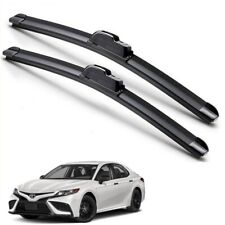 For 2018-2024 Toyota Camry Windshield Wiper Blades J-hook Hybrid Silicone