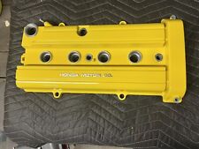 Oem Honda Acura B Series Valve Cover B18a B18b B20 Non Vtec Painted Yellow